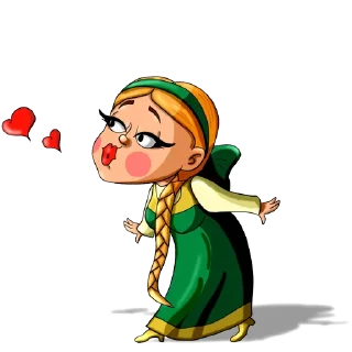 😘 emoji Деревня дураков Telegram sticker 9 of 16