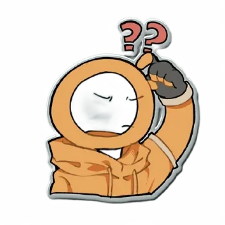 🤔 emoji ✨Стикманы✨ Telegram sticker 6 of 13