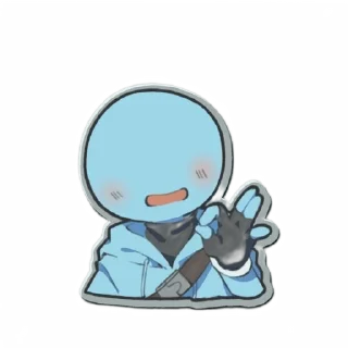😊 emoji ✨Стикманы✨ Telegram sticker 3 of 13