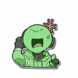 🤬 emoji ✨Стикманы✨ Telegram sticker 5 of 13
