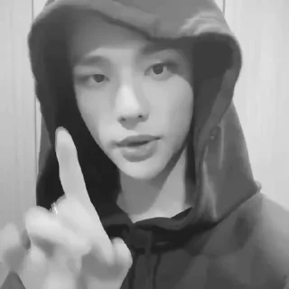😍 emoji hyunjin fr @han_leekn Telegram sticker 19 of 45