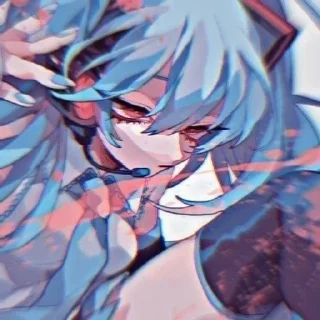 Sticker from Hatsune Miku