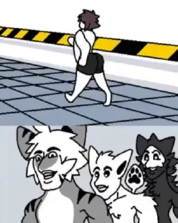 🙈 emoji Furry status: shitpost Telegram sticker 6 of 16