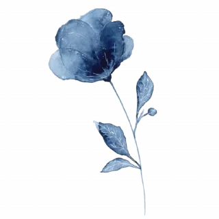 🌹 emoji Blue 💙 @xkysluv Telegram sticker 17 of 53