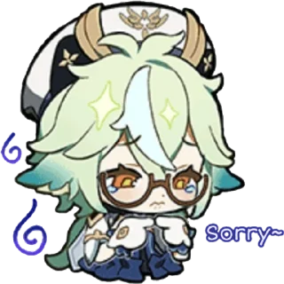 🥺 emoji Genshin Impact Telegram sticker 6 of 31