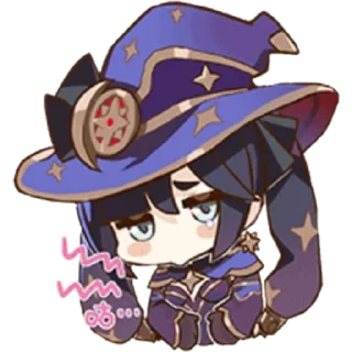 ☹️ emoji Genshin Impact Telegram sticker 13 of 31