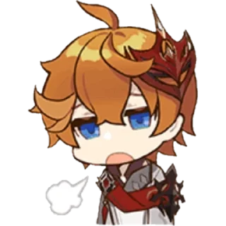 😤 emoji Genshin Impact Telegram sticker 19 of 31