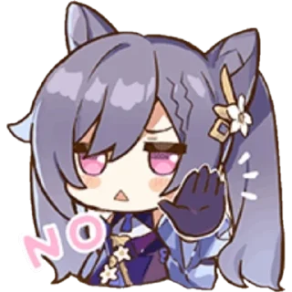 🙅 emoji Genshin Impact Telegram sticker 3 of 31