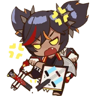 😡 emoji Genshin Impact Telegram sticker 17 of 31