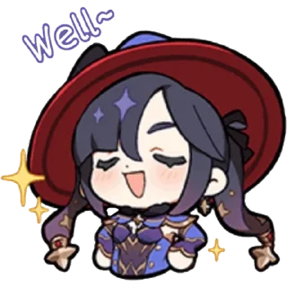 😊 emoji Genshin Impact Telegram sticker 20 of 31
