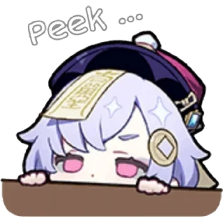 😑 emoji Genshin Impact Telegram sticker 18 of 31