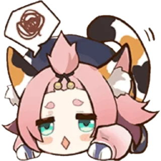 🥴 emoji Genshin Impact Telegram sticker 5 of 31