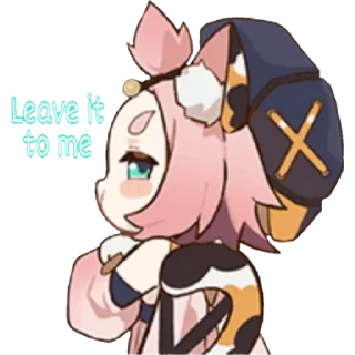 😉 emoji Genshin Impact Telegram sticker 9 of 31