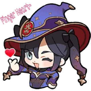 ❤️ emoji Genshin Impact Telegram sticker 8 of 31