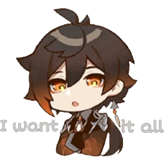 🤤 emoji Genshin Impact Telegram sticker 23 of 31
