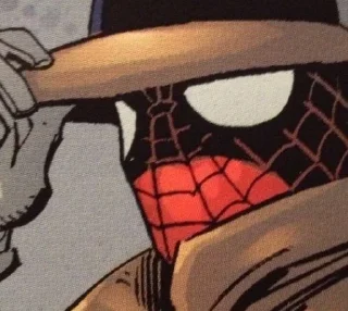 Sticker from Spider-Man
