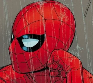 Sticker from Spider-Man
