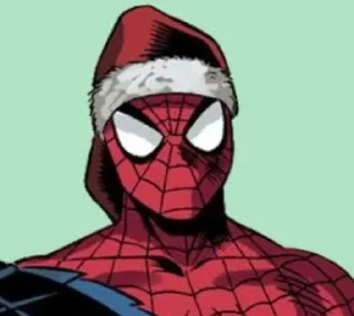 Sticker from Spider-Man