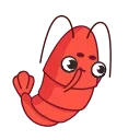 Sticker from Креветка - @TgSticker