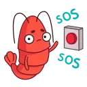 Sticker from Креветка - @TgSticker