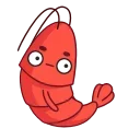 Sticker from Креветка - @TgSticker