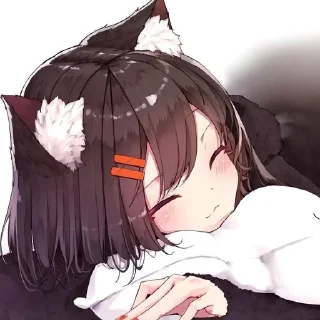 ☺️ emoji Anime Tyan Telegram sticker 6 of 41
