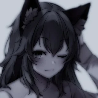 😏 emoji Anime Tyan Telegram sticker 10 of 41
