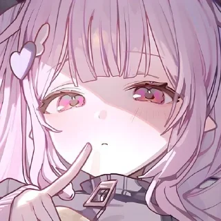 🙁 emoji Anime Tyan Telegram sticker 19 of 41
