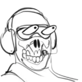 😳 emoji Гоуст на каждый день Telegram sticker 23 of 117