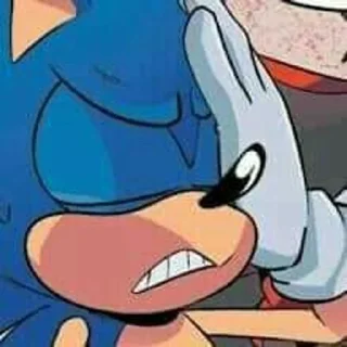 🤦‍♂ emoji ||Sonic and Silver|| Telegram sticker 13 of 95
