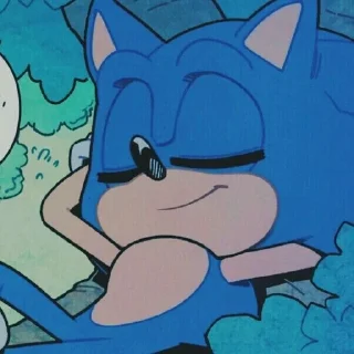 😌 emoji ||Sonic and Silver|| Telegram sticker 15 of 95