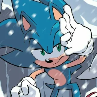 😐 emoji ||Sonic and Silver|| Telegram sticker 7 of 95
