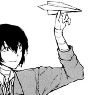 Sticker from Dazai Osamu