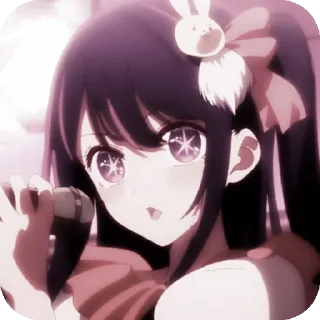 Sticker from 人但      °  Ai Hoshino    ₊      ꒰ ꭷ´ ·  ꒱