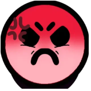 😡 emoji Brawl stars (AU) Telegram sticker 2 of 14
