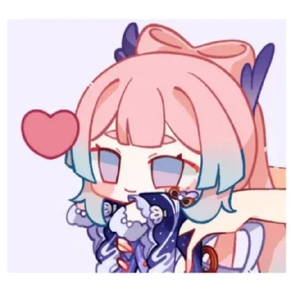 💦 emoji Геншин Telegram sticker 7 of 19