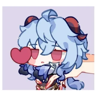 ❄️ emoji Геншин Telegram sticker 13 of 19