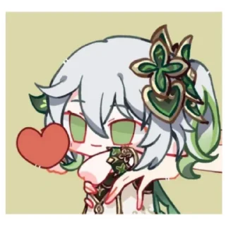 💚 emoji Геншин Telegram sticker 6 of 19