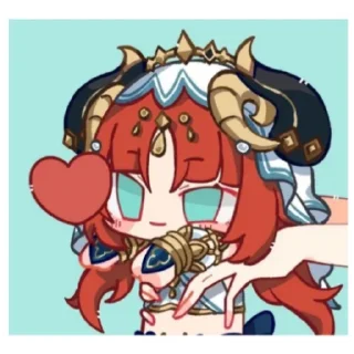 💃 emoji Геншин Telegram sticker 5 of 19