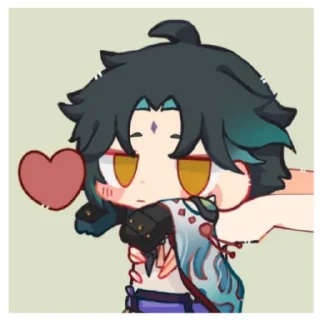 💚 emoji Геншин Telegram sticker 19 of 19
