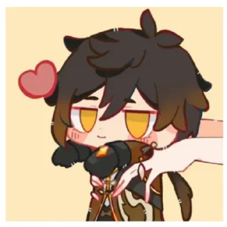 🍘 emoji Геншин Telegram sticker 11 of 19