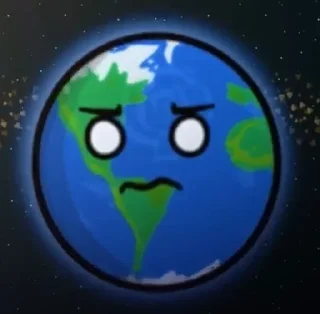🌟 emoji Earth 🌍 Telegram sticker 2 of 26