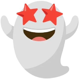 🌟 emoji Ghost Telegram sticker 17 of 19