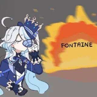Sticker from Furina @NiigoMiku