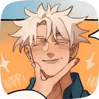 Sticker from Satoru Gojo | @KadzuRioKo