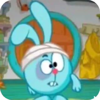 🤕 emoji Смешарики Telegram sticker 5 of 11