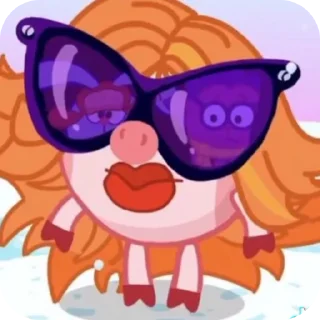 😎 emoji Смешарики Telegram sticker 9 of 11