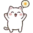 ☀️ emoji Cute Kitty @EmodzyPremium Telegram sticker 21 of 50