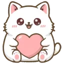 🩷 emoji Cute Kitty @EmodzyPremium Telegram sticker 24 of 50