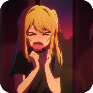 🥺 emoji Хошино Руби Telegram sticker 24 of 119